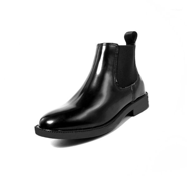 autumn winter warm women ankle boots square high heels leather boots pointed casual shoes slip on1, Black
autumn winter warm women ankle boots square high heels leather boots pointed casual shoes slip on1, Black
