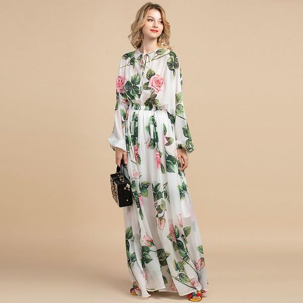 летняя мода взлетно-посадочная полоса boho платья макси женский с длинным рукавом rose flowers версии для печати праздника элегантных партий, White
летняя мода взлетно-посадочная полоса boho платья макси женский с длинным рукавом rose flowers версии для печати праздника элегантных партий, White