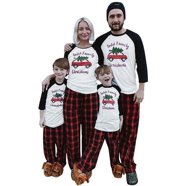 parent-child christmas family pajamas xmas design matching long sleeve and plaid pants two piece clothing adults kids outfit e110203, Blue;red
parent-child christmas family pajamas xmas design matching long sleeve and plaid pants two piece clothing adults kids outfit e110203, Blue;red