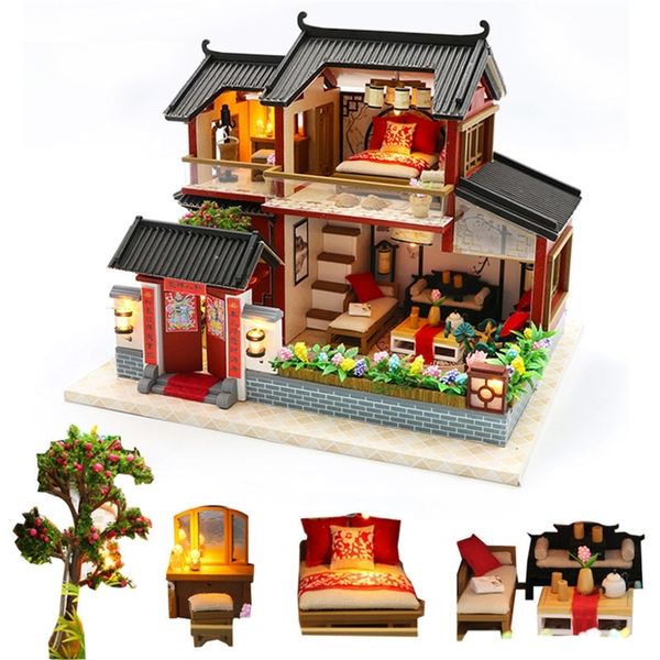 diy big chinese retro doll house wooden doll houses bedroom miniature villa dollhouse kast furniture kit jugetes para ninos y200413
diy big chinese retro doll house wooden doll houses bedroom miniature villa dollhouse kast furniture kit jugetes para ninos y200413