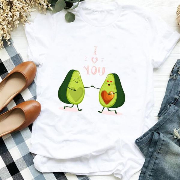women lady cartoon avocado couple love cute funny trend 90s ladies t tee womens tshirt female shirt clothes graphic t shirt, White
women lady cartoon avocado couple love cute funny trend 90s ladies t tee womens tshirt female shirt clothes graphic t shirt, White