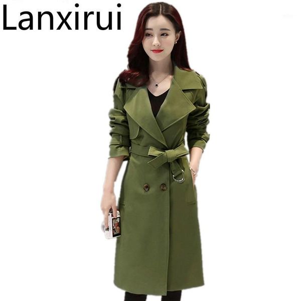 2018 new women trench coat female autumn thin casual long windbreaker ladies overcoat casaco feminino abrigos1, Tan;black
2018 new women trench coat female autumn thin casual long windbreaker ladies overcoat casaco feminino abrigos1, Tan;black