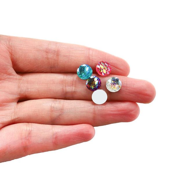 50pcs 8mm fish scale cabochons flat back mermaid resin cabochon for diy jewelry making finding supplies accessories bracelets q bbyftd, Black
50pcs 8mm fish scale cabochons flat back mermaid resin cabochon for diy jewelry making finding supplies accessories bracelets q bbyftd, Black