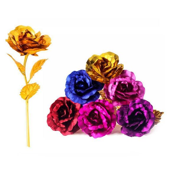fashion 24k gold foil plated rose creative gifts lasts forever rose for lover's wedding valentine day gifts home decoration flor
fashion 24k gold foil plated rose creative gifts lasts forever rose for lover's wedding valentine day gifts home decoration flor