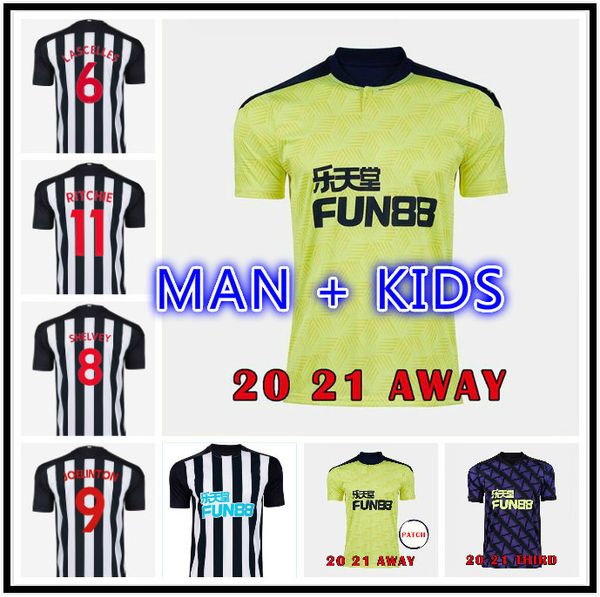 men kids 20 21 joselu perez joelinton soccer jersey child kits home new 2020 2021 ritchie longstaff hayden kenedy football shirts uniforms, Black;yellow
men kids 20 21 joselu perez joelinton soccer jersey child kits home new 2020 2021 ritchie longstaff hayden kenedy football shirts uniforms, Black;yellow
