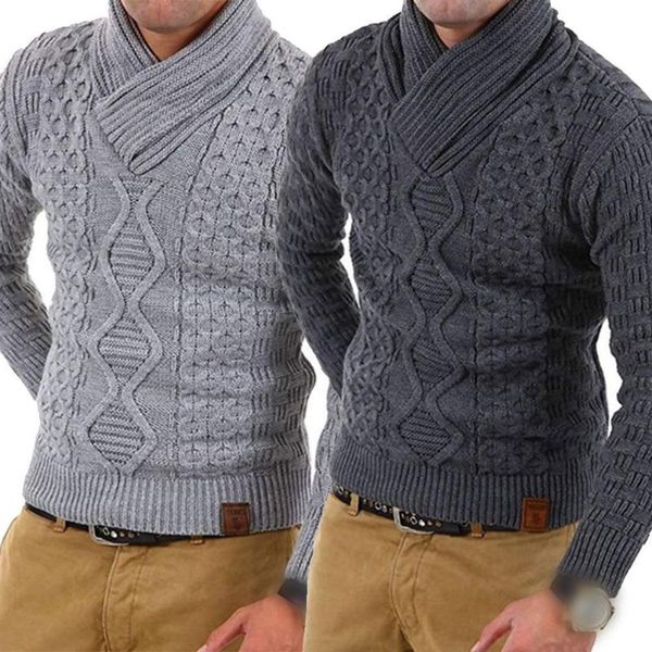 men's fashion knitted sweater autumn and winter pullover slim fit, White;black
men's fashion knitted sweater autumn and winter pullover slim fit, White;black