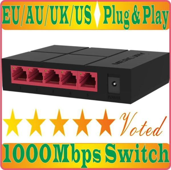 network switches sg105m replace tenda sg105 mini 5-port deskgigabit switch ethernet lan hub full or half duplex exchange prom-
network switches sg105m replace tenda sg105 mini 5-port deskgigabit switch ethernet lan hub full or half duplex exchange prom-