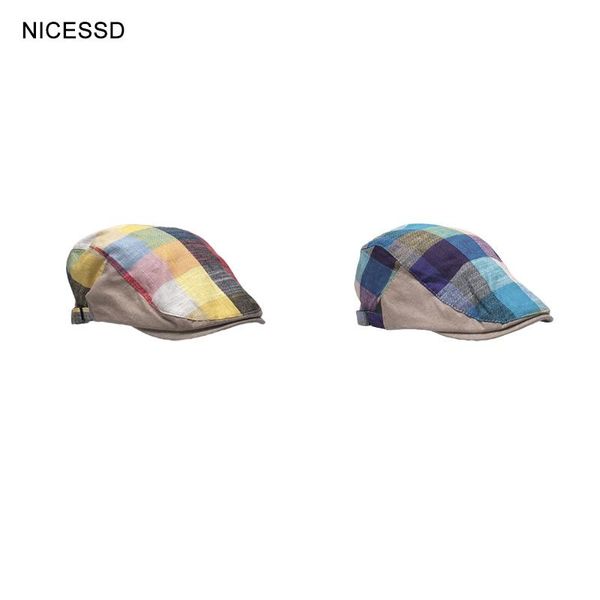 berets 2021 summer striped octagonal hats spaper boy's hat retro men women casual painter's gorros de lana, Blue;gray
berets 2021 summer striped octagonal hats spaper boy's hat retro men women casual painter's gorros de lana, Blue;gray