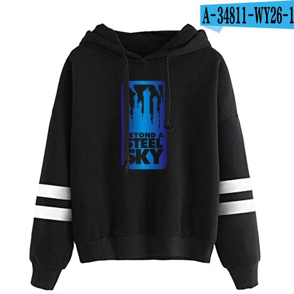 2020 beyond a steel sky new print hooded sweatshirt men women casual autumn hoodies autumn parallel bars pullover bbyoeg, Black;brown
2020 beyond a steel sky new print hooded sweatshirt men women casual autumn hoodies autumn parallel bars pullover bbyoeg, Black;brown