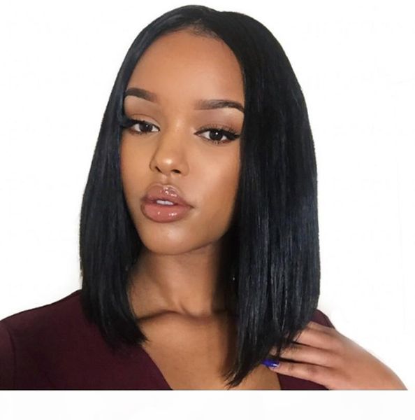 glueless bob wig brazilian straight short lace front human hair wigs for black women pre plucked full lace wig, Black;brown
glueless bob wig brazilian straight short lace front human hair wigs for black women pre plucked full lace wig, Black;brown