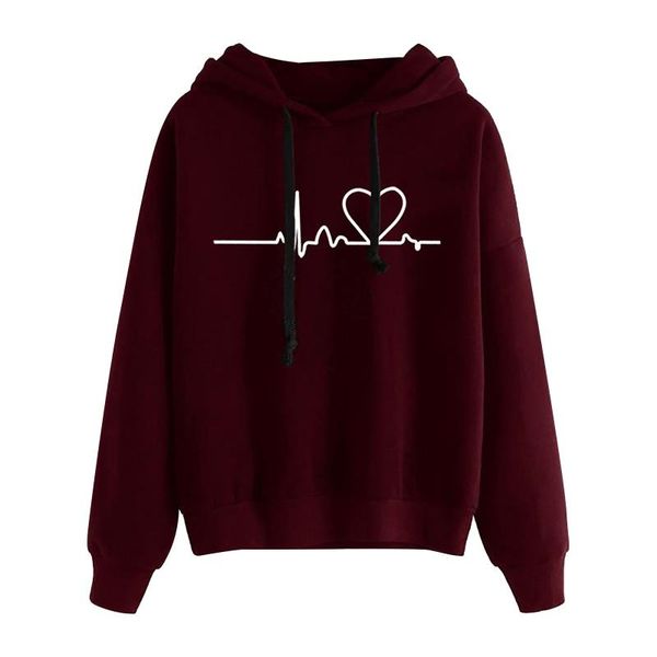 women's hoodies & sweatshirts women autumn winter fashion casual heart print hoodie sweatshirt pullover long sleeved comfortable ropa, Black
women's hoodies & sweatshirts women autumn winter fashion casual heart print hoodie sweatshirt pullover long sleeved comfortable ropa, Black