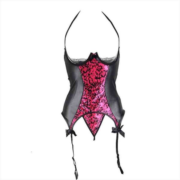 faux leather sleepwear lace babydoll lingerie bustier with bow plus size lingerie halter open crotch women nightwear r70134, Black;red
faux leather sleepwear lace babydoll lingerie bustier with bow plus size lingerie halter open crotch women nightwear r70134, Black;red