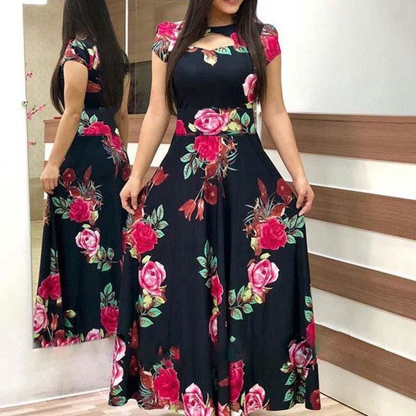 2021 summer elegant dress plus size long party dress women ladies floral big size dress female boho flower floor length, Black;gray
2021 summer elegant dress plus size long party dress women ladies floral big size dress female boho flower floor length, Black;gray