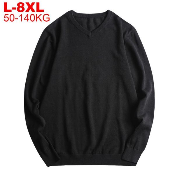new men's knitted sweaters loose streetwear male pullovers v-neck men's knittwear christmas sweater men plus size 6xl 7xl 8xl 2010, White;black
new men's knitted sweaters loose streetwear male pullovers v-neck men's knittwear christmas sweater men plus size 6xl 7xl 8xl 2010, White;black