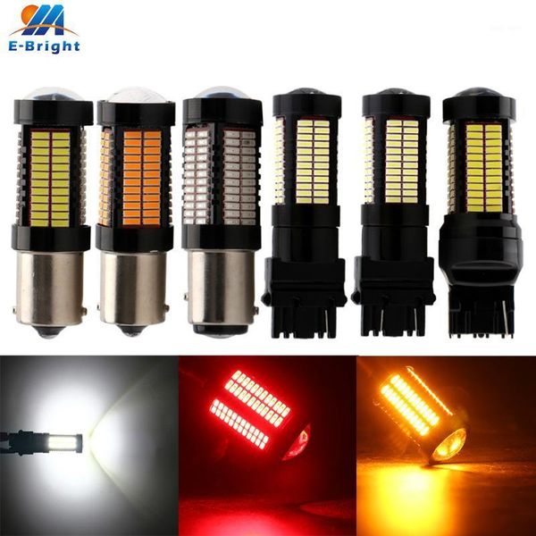 2pcs 12v 4014 106 smd 1156 1157 amber red white 3156 3157 7440 7443 car auto led bulb turn signal lights parking light 1900lm1
2pcs 12v 4014 106 smd 1156 1157 amber red white 3156 3157 7440 7443 car auto led bulb turn signal lights parking light 1900lm1