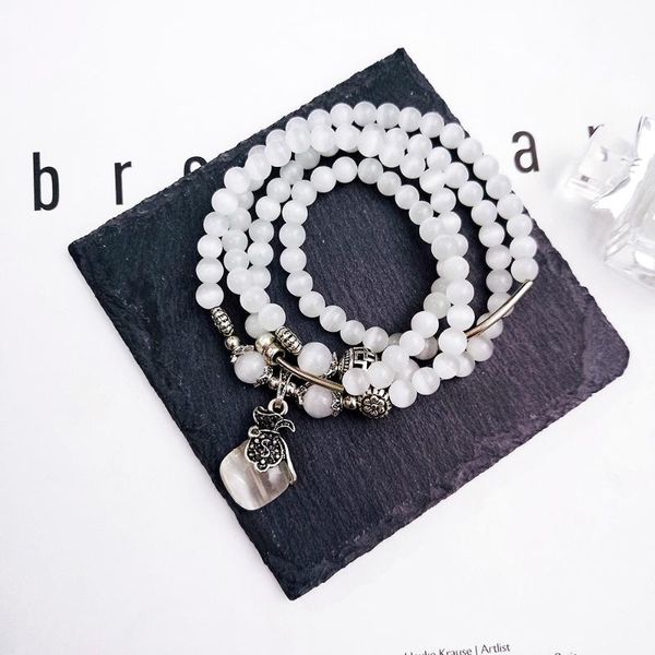 charm bracelets bohemian natural stone crystal silver plated & bangles for women beads handmade bracelet sets jewelry b38, Golden;silver
charm bracelets bohemian natural stone crystal silver plated & bangles for women beads handmade bracelet sets jewelry b38, Golden;silver