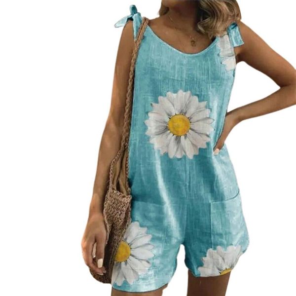 women's romper summer sling jumpsuit chrysanthemum printed off-shoulder home gym casual shorts run bike yoga clothes kg-97, White;black
women's romper summer sling jumpsuit chrysanthemum printed off-shoulder home gym casual shorts run bike yoga clothes kg-97, White;black