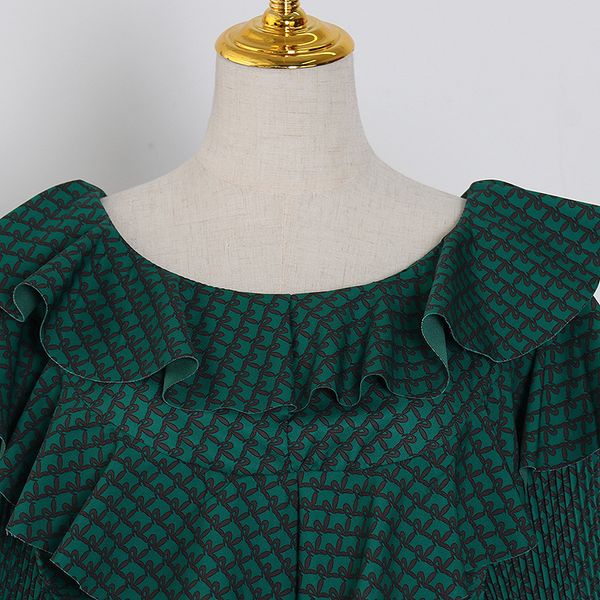 2020 spring and autumn new japanese temperament lady printed ruffled tied mid-length high waist pleated dress for women, White;black
2020 spring and autumn new japanese temperament lady printed ruffled tied mid-length high waist pleated dress for women, White;black