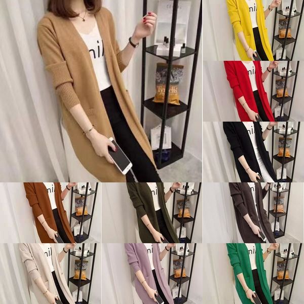 qylxq new style women's autumn cardigan coat women's versatile medium and and sweater knitwear knitwear coat knitwearis loosethin, White;black
qylxq new style women's autumn cardigan coat women's versatile medium and and sweater knitwear knitwear coat knitwearis loosethin, White;black