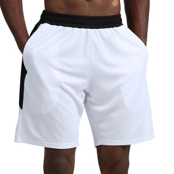 gym clothing men sport shorts quick dry side pockets elastic waist short pants for workout basketball running casual summer, White;black
gym clothing men sport shorts quick dry side pockets elastic waist short pants for workout basketball running casual summer, White;black