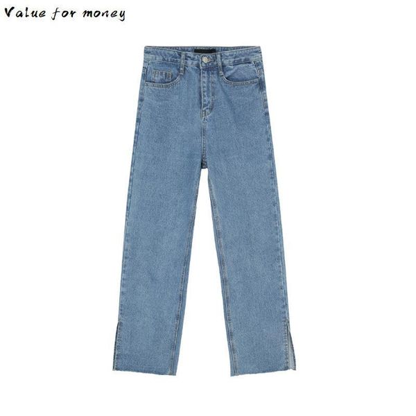 men casual vintage classic jeans pants male retro high street hip hop split straight denim trousers japan korea style pant, Blue
men casual vintage classic jeans pants male retro high street hip hop split straight denim trousers japan korea style pant, Blue