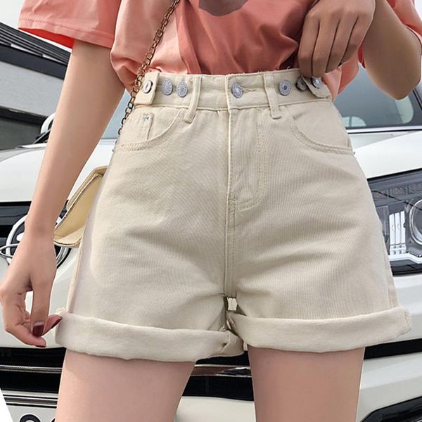 kalenmos summer denim jeans shorts women sweet crimping korean harajuku solid color high street leisure daily biker streetwear, White;black
kalenmos summer denim jeans shorts women sweet crimping korean harajuku solid color high street leisure daily biker streetwear, White;black