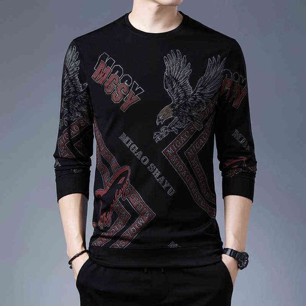 men's t-shirts 2022 spring and autumn sweater casual round neck korean printed long sleeve t-shirt men's animal pattern bottom shi, White;black
men's t-shirts 2022 spring and autumn sweater casual round neck korean printed long sleeve t-shirt men's animal pattern bottom shi, White;black