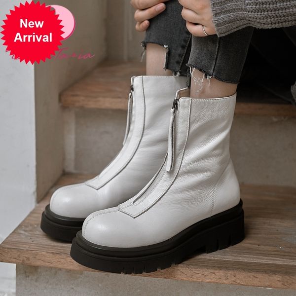 2021 the new new female leather genuine ankle chunky heels with boots women's shoes qd5r, Black
2021 the new new female leather genuine ankle chunky heels with boots women's shoes qd5r, Black