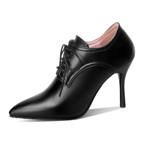 super high stiletto lace-up red high heel boots pointed red super heel women's shoes autumn office breathable white shoes, Black
super high stiletto lace-up red high heel boots pointed red super heel women's shoes autumn office breathable white shoes, Black
