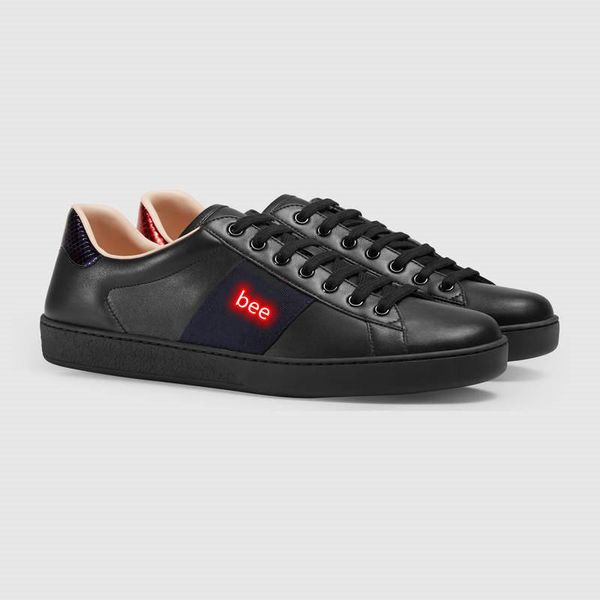 a1 sports shoes men women luxury designer 100% authentic cowhide flat casual shoes little bee embroidered lovers white shoes size 35-46, Black
a1 sports shoes men women luxury designer 100% authentic cowhide flat casual shoes little bee embroidered lovers white shoes size 35-46, Black