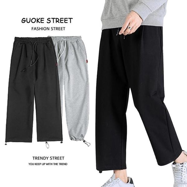 men's outdoor sports pants joggers straight cylinder active sweatpants workout jogging trousers loose fit plus size, Black
men's outdoor sports pants joggers straight cylinder active sweatpants workout jogging trousers loose fit plus size, Black