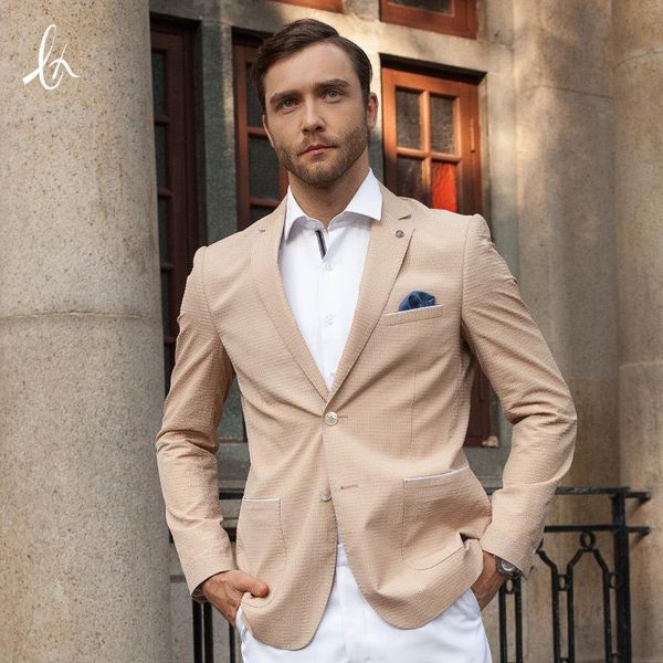 new arrival fashion piece jacket suit khaki pure color men single breasted formal mens dinner jackets, White;black
new arrival fashion piece jacket suit khaki pure color men single breasted formal mens dinner jackets, White;black