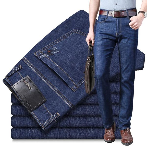 new men classic business jeans fashion casual primary color slim fit small straight male trousers denim pants brand clothes, Blue
new men classic business jeans fashion casual primary color slim fit small straight male trousers denim pants brand clothes, Blue