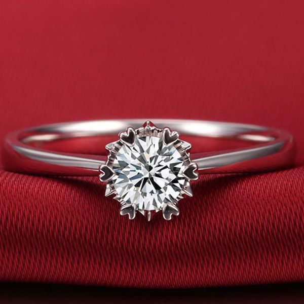 european and american fashion high-end jz021 diamond ring artificial platinum 1 karat full diamond ring wedding couple ring female wedding r, Silver
european and american fashion high-end jz021 diamond ring artificial platinum 1 karat full diamond ring wedding couple ring female wedding r, Silver
