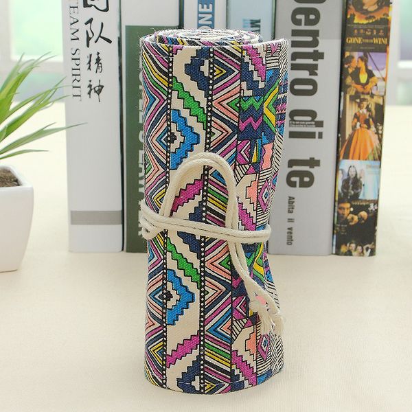 National Design Canvas 36/48/72/108 Holes Pencil Case School Roll Pouch Makeup Cosmetic Brush Pen Storage Box Stationery
National Design Canvas 36/48/72/108 Holes Pencil Case School Roll Pouch Makeup Cosmetic Brush Pen Storage Box Stationery