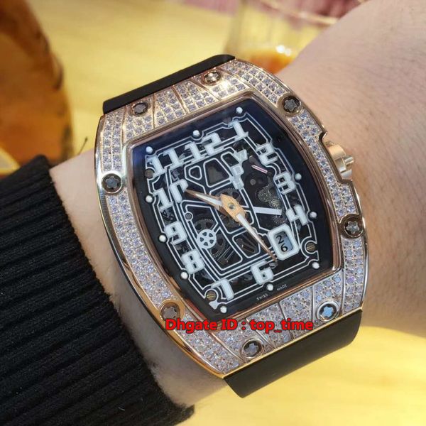 watch 67-01 ti automatic extra flat miyota automatic mens watch rose gold diamond bezel skeleton dial rubber strap gents sport watches, Slivery;brown
watch 67-01 ti automatic extra flat miyota automatic mens watch rose gold diamond bezel skeleton dial rubber strap gents sport watches, Slivery;brown
