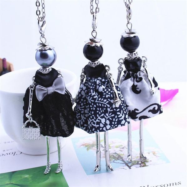 pendant necklaces korea handmade cute alloy fabric doll necklace fall winter long sweater chains for girl woman fashion jewelry-dqawnl008e, Silver
pendant necklaces korea handmade cute alloy fabric doll necklace fall winter long sweater chains for girl woman fashion jewelry-dqawnl008e, Silver