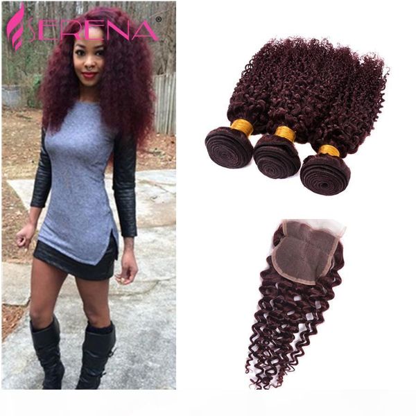 7a brazilian virgin hair burgundy bundles with closure wine red afro kinky curly virgin hair #99j curly brazilian hair extensions, Black;brown
7a brazilian virgin hair burgundy bundles with closure wine red afro kinky curly virgin hair #99j curly brazilian hair extensions, Black;brown