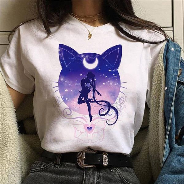 мультфильм женские футболки tops harajuku повседневная короткая рукава футболки мода kawaii lady футболки летние женские графические футболк, White
мультфильм женские футболки tops harajuku повседневная короткая рукава футболки мода kawaii lady футболки летние женские графические футболк, White