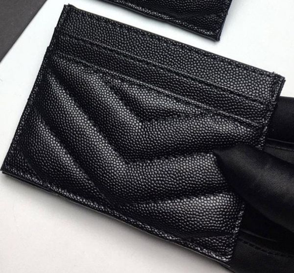 2020 new fashion card holders caviar woman mini wallet designer pure color genuine leather pebble texture luxury black wallet with box
2020 new fashion card holders caviar woman mini wallet designer pure color genuine leather pebble texture luxury black wallet with box