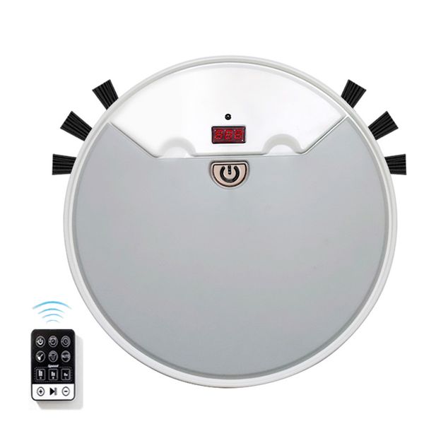 1800pa robot vacuum cleaner usb charging with remote control water tank sweeping suction drag can be reserved for three speeds
1800pa robot vacuum cleaner usb charging with remote control water tank sweeping suction drag can be reserved for three speeds