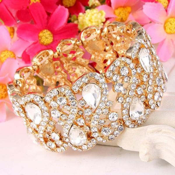 tuliper round bangles bridal tennis bracelet rhinestone austrian crystal wedding bracelet for women party jewelry accessories1, Black
tuliper round bangles bridal tennis bracelet rhinestone austrian crystal wedding bracelet for women party jewelry accessories1, Black