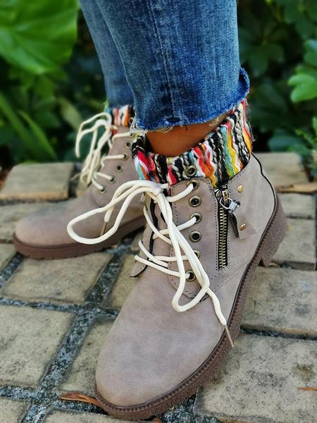 2020 women's shoes flat summer lace up ankle boots multicolor fashion comfortable thicken motorcycle boots plus size 43, Black
2020 women's shoes flat summer lace up ankle boots multicolor fashion comfortable thicken motorcycle boots plus size 43, Black