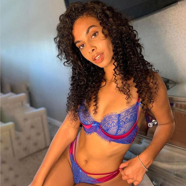 bras sets thin section mesh see-through lingerie wire bra panty erotic costume women's lace eyelashes stitching underwear set, Red;black
bras sets thin section mesh see-through lingerie wire bra panty erotic costume women's lace eyelashes stitching underwear set, Red;black