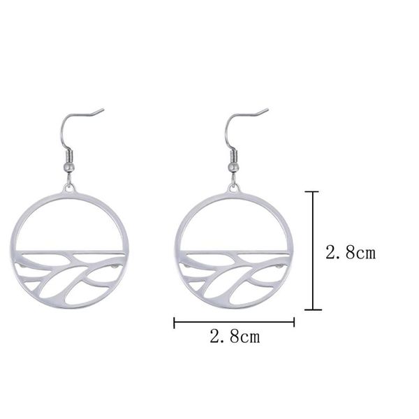 cremo stainless steel drop hanging fan pendant earrings for women leather dangle earrings jewelry finition argentée, Silver
cremo stainless steel drop hanging fan pendant earrings for women leather dangle earrings jewelry finition argentée, Silver