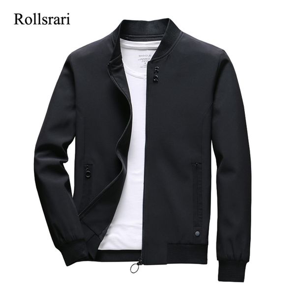 spring autumn jackets men new casual solid fashion streetwear thick winter jacket mens jaqueta slim fit outwear 105 201103, Black;brown
spring autumn jackets men new casual solid fashion streetwear thick winter jacket mens jaqueta slim fit outwear 105 201103, Black;brown