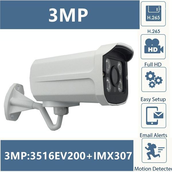 3516e+sony imx307 3mp 2304*1296 ip metal camera ip66 waterproof h.265 low illumination nightvision irc onvif cms p2p rtsp1
3516e+sony imx307 3mp 2304*1296 ip metal camera ip66 waterproof h.265 low illumination nightvision irc onvif cms p2p rtsp1