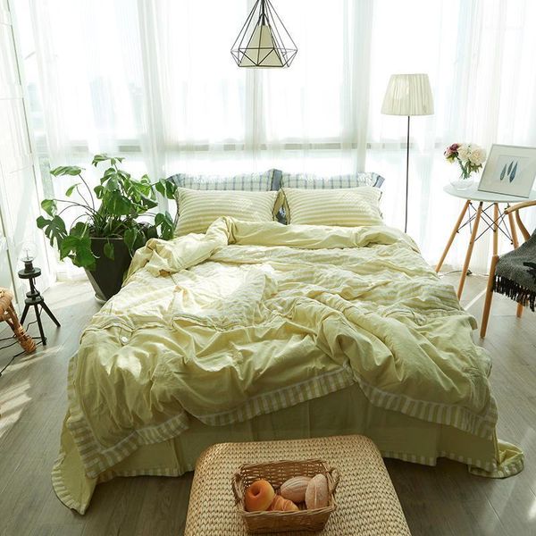 yellow bedding set washed cottons duvet cover set long-staple cotton pillowcases king size bed bed linen 4pcs 2020 new1
yellow bedding set washed cottons duvet cover set long-staple cotton pillowcases king size bed bed linen 4pcs 2020 new1
