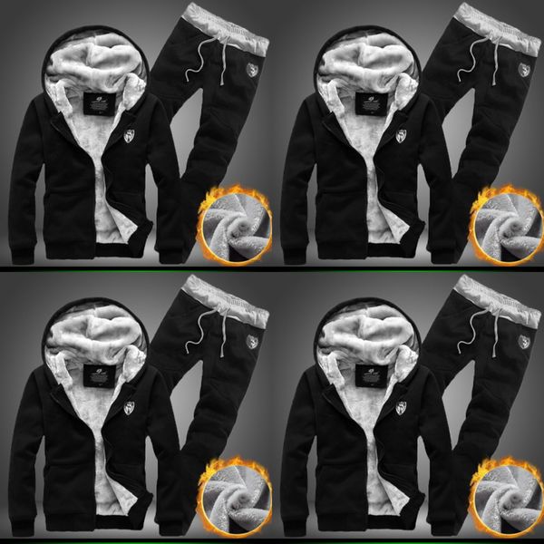 осень и зима плюшевые корейский капюшоном кардиган костюм модной осени и зимы плюша корейский капюшоном кардиган мужской костюм модный coat, Black 
осень и зима плюшевые корейский капюшоном кардиган костюм модной осени и зимы плюша корейский капюшоном кардиган мужской костюм модный coat, Black