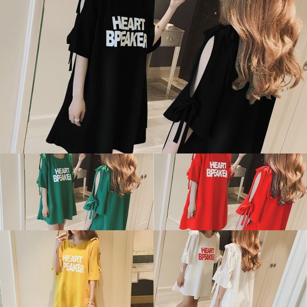korean alphabet short sleeve t-shirt medium length open shoulder women's korean alphabet short sleeve t-shirt women's medium lengt, White
korean alphabet short sleeve t-shirt medium length open shoulder women's korean alphabet short sleeve t-shirt women's medium lengt, White